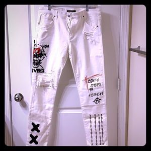 Embellish Dead Heavens Rip & Repair Men’s Denim